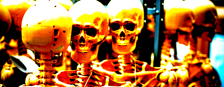 Scary skeletons